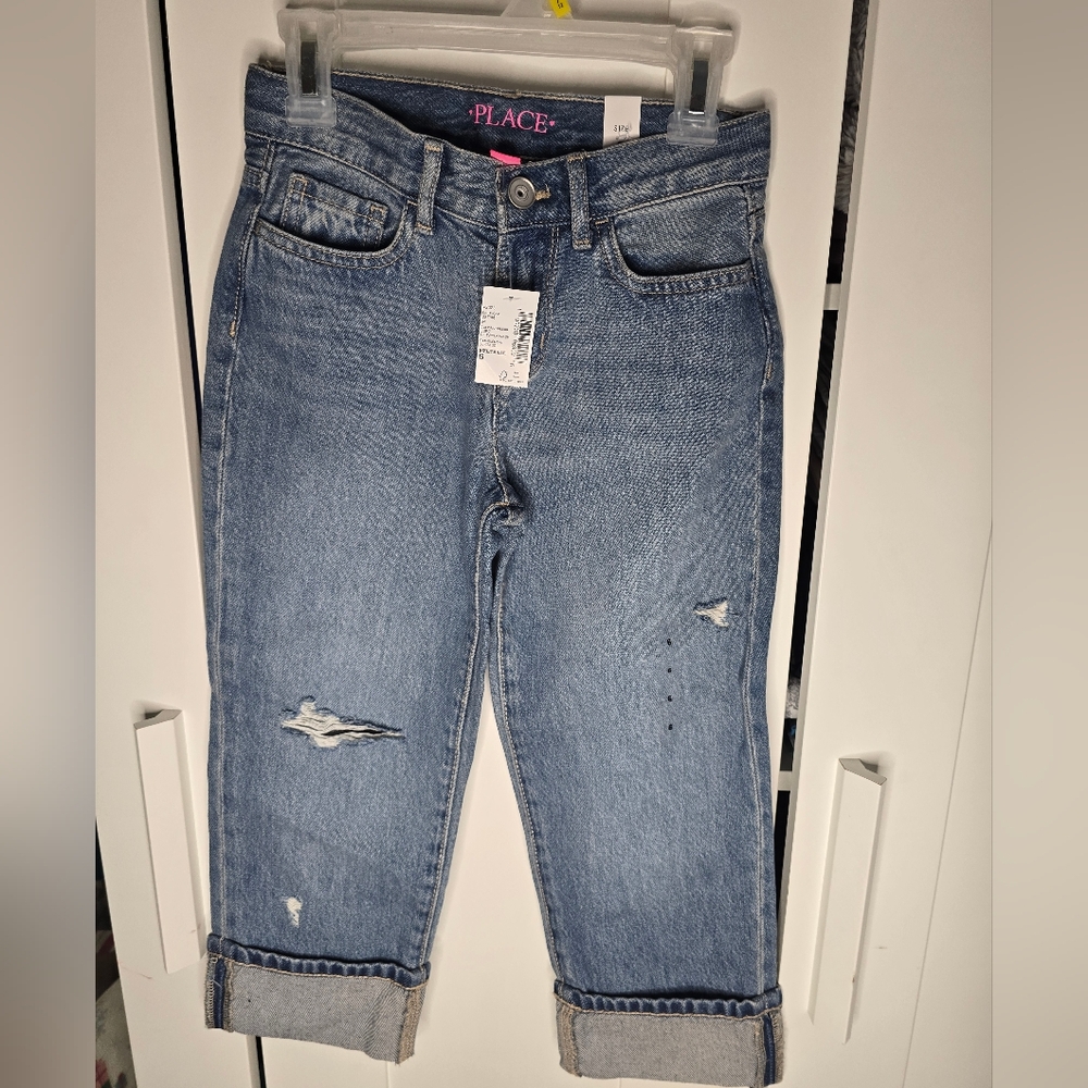 The Children's Place Blue Distressed Jeans